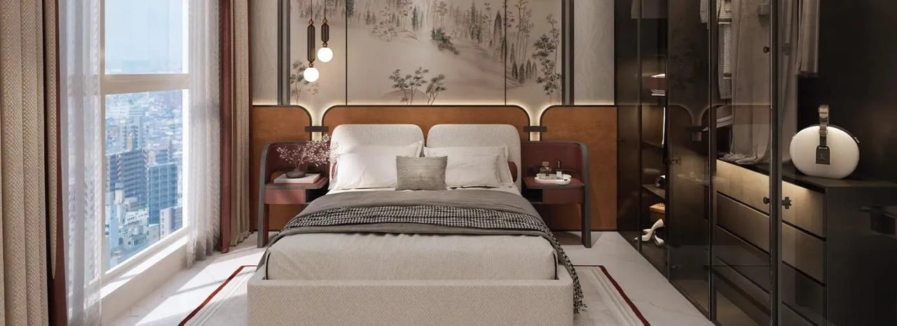 Supplied District 9 bedroom marketing visual